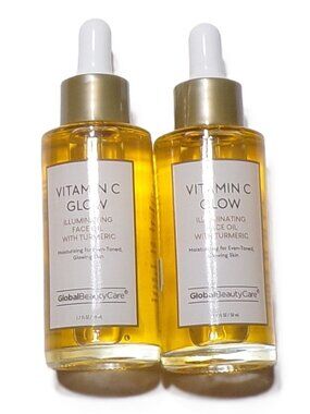 Global Beauty Care Vitamin C Glow Illuminating Face Oil 1.7fl/oz (Set of 2)